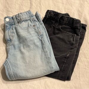 Old Navy Kids Jeans - Light Blue and Black